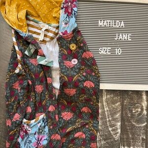 Matilda Jane Multicolor Floral Hooded Tunic